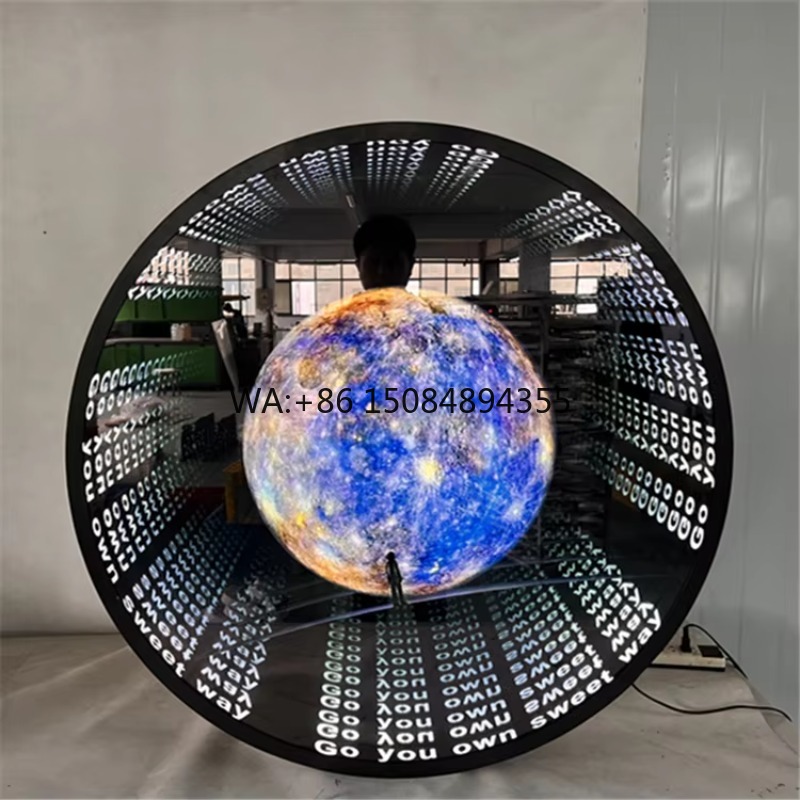 Decorative Mirror - Kişiselleştirilmiş LED 3D Akrilik Neon Sonsuzluk