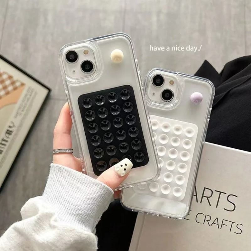 Wall Sticker - Silikon Vakumlu Telefon Tutucu Mat, Çok