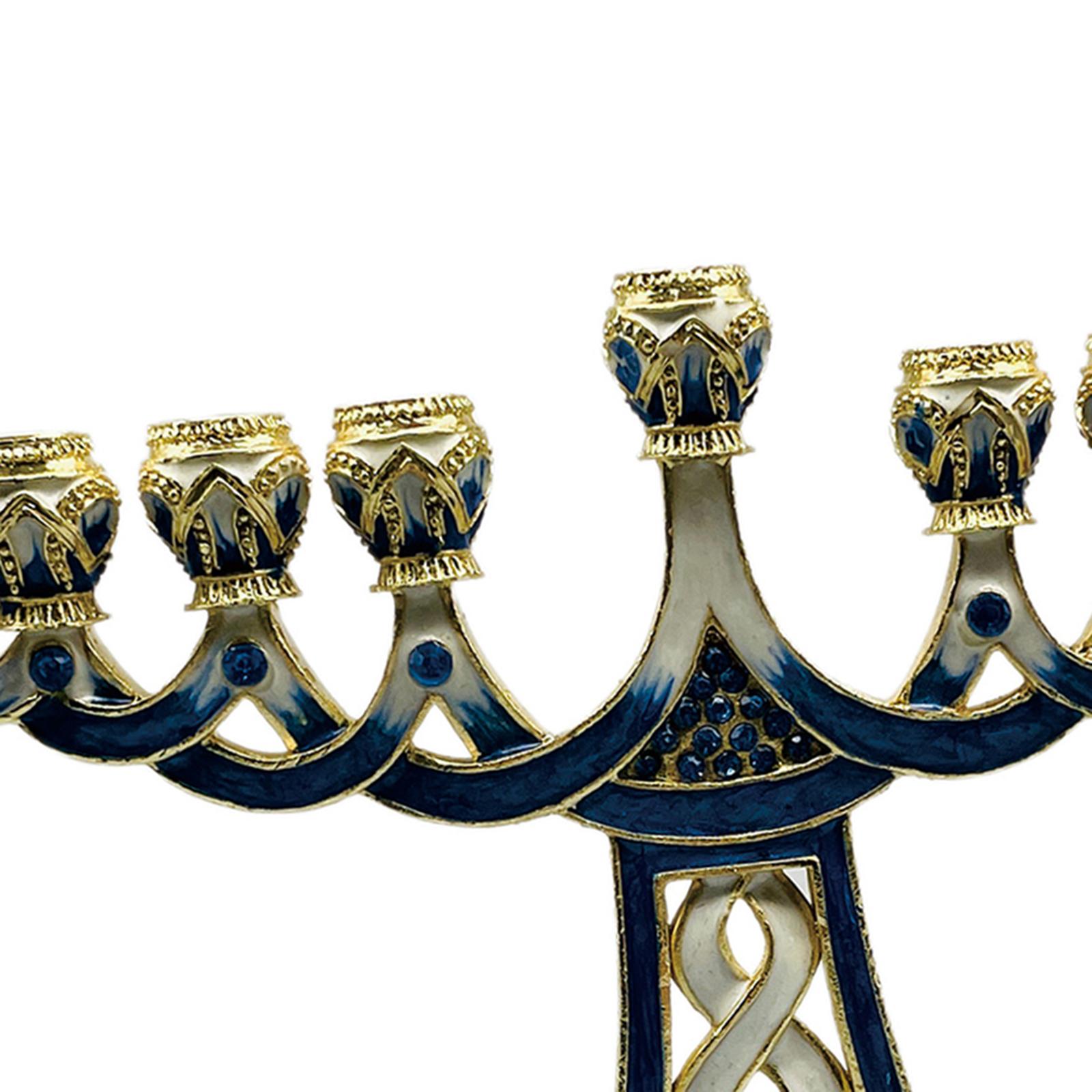 Emaye Kaplı Antik 9 Dallı Alaş - Candle Holder Decor incelemesi ve fiyatı