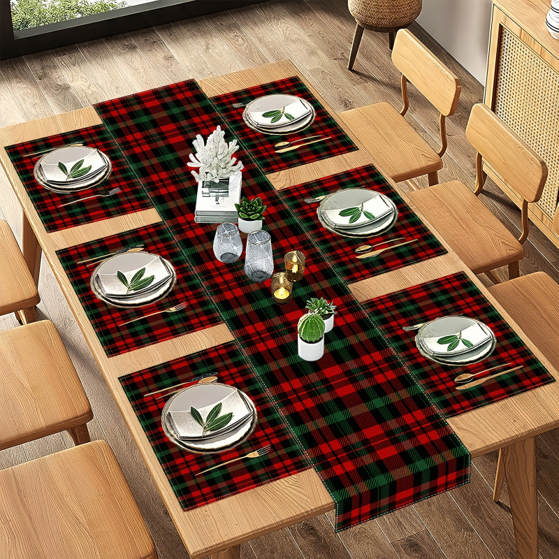 7 Parçalı Noel Servis Altlığı  - Table Runner incelemesi ve fiyatı