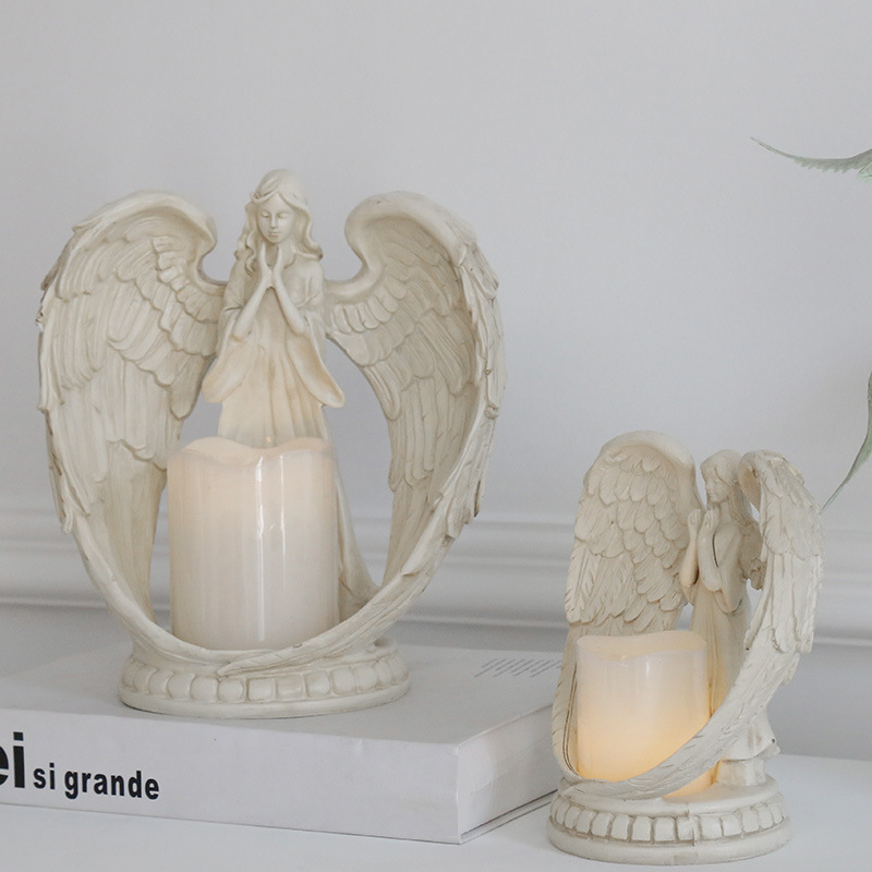 WW reçine melek elektronik mum - Candle Holder Decor incelemesi ve fiyatı