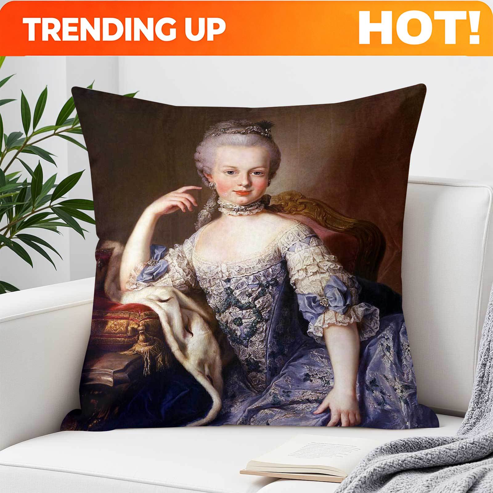 Marie Antoinette Desenli, Çift - Throw Pillow incelemesi ve fiyatı
