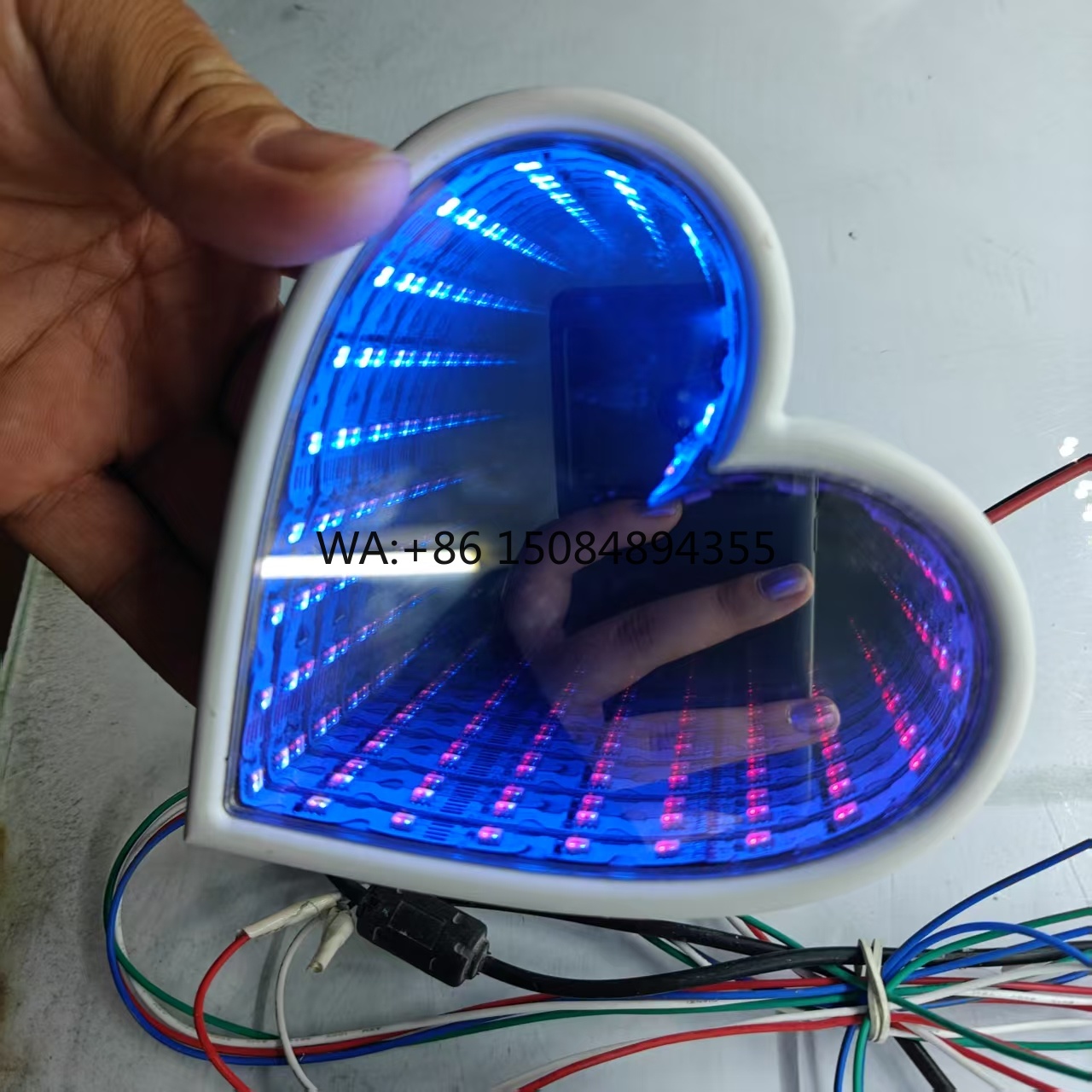 3D Çok Renkli Sonsuz Ayna Duva - Decorative Mirror incelemesi ve fiyatı