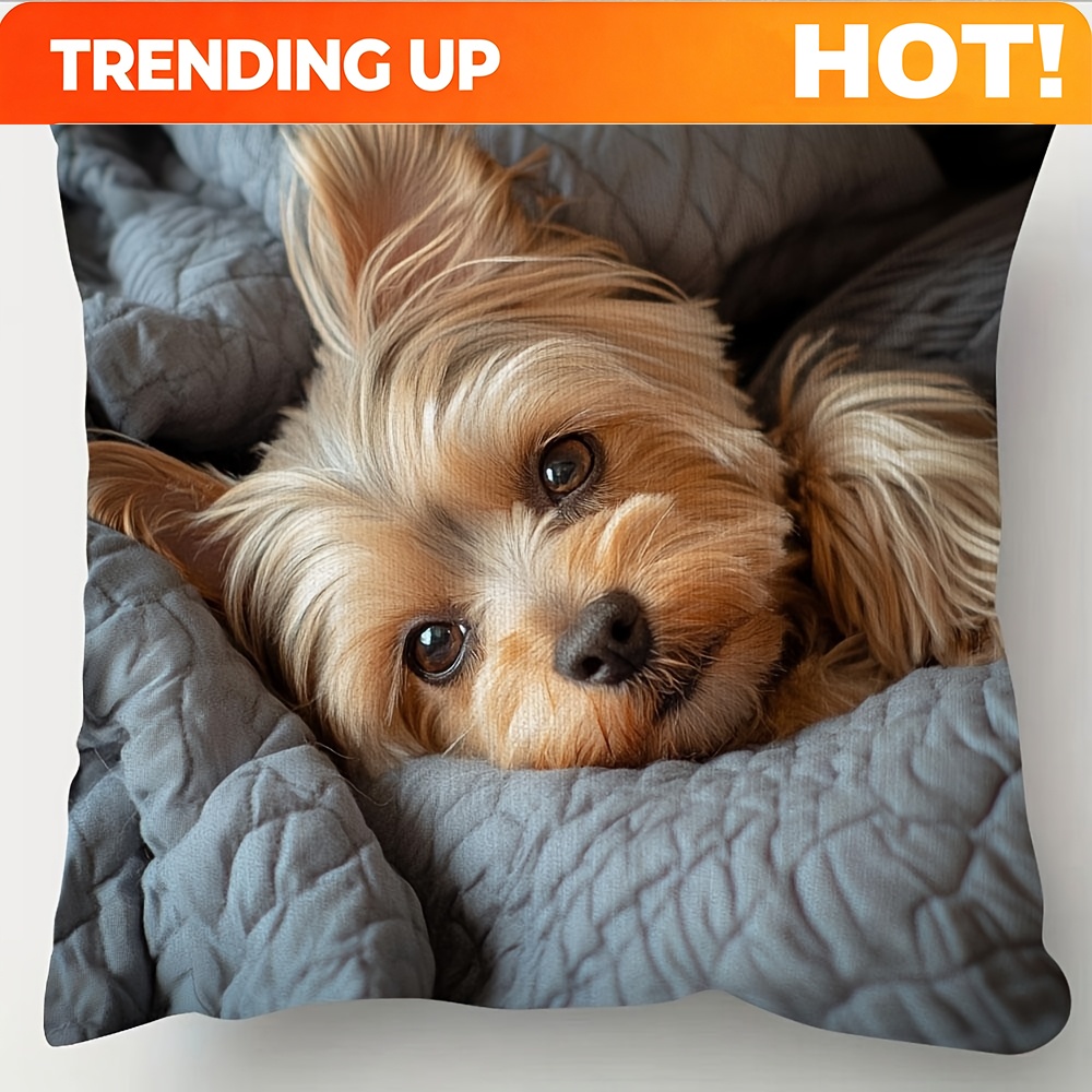 1 adet Yorkshire Terrier Baskı - Throw Pillow incelemesi ve fiyatı