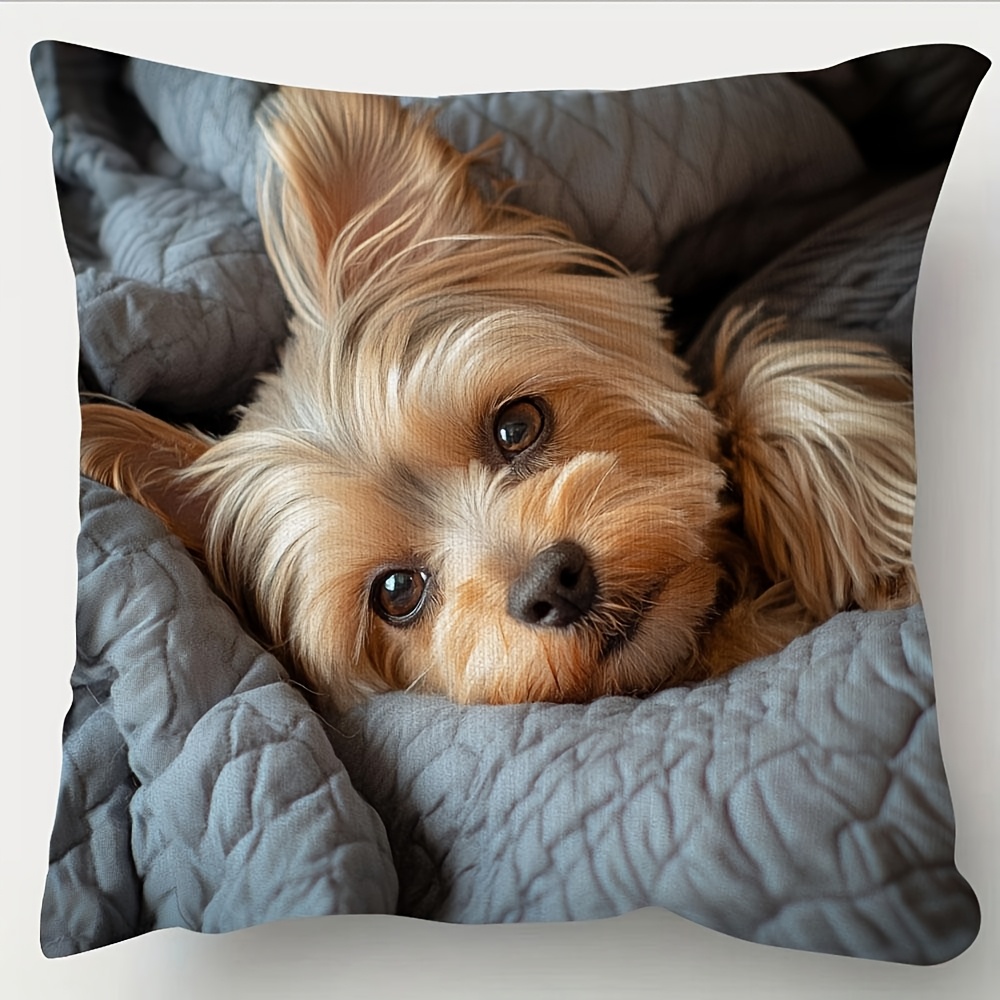 1 adet Yorkshire Terrier Baskı - Throw Pillow incelemesi ve fiyatı
