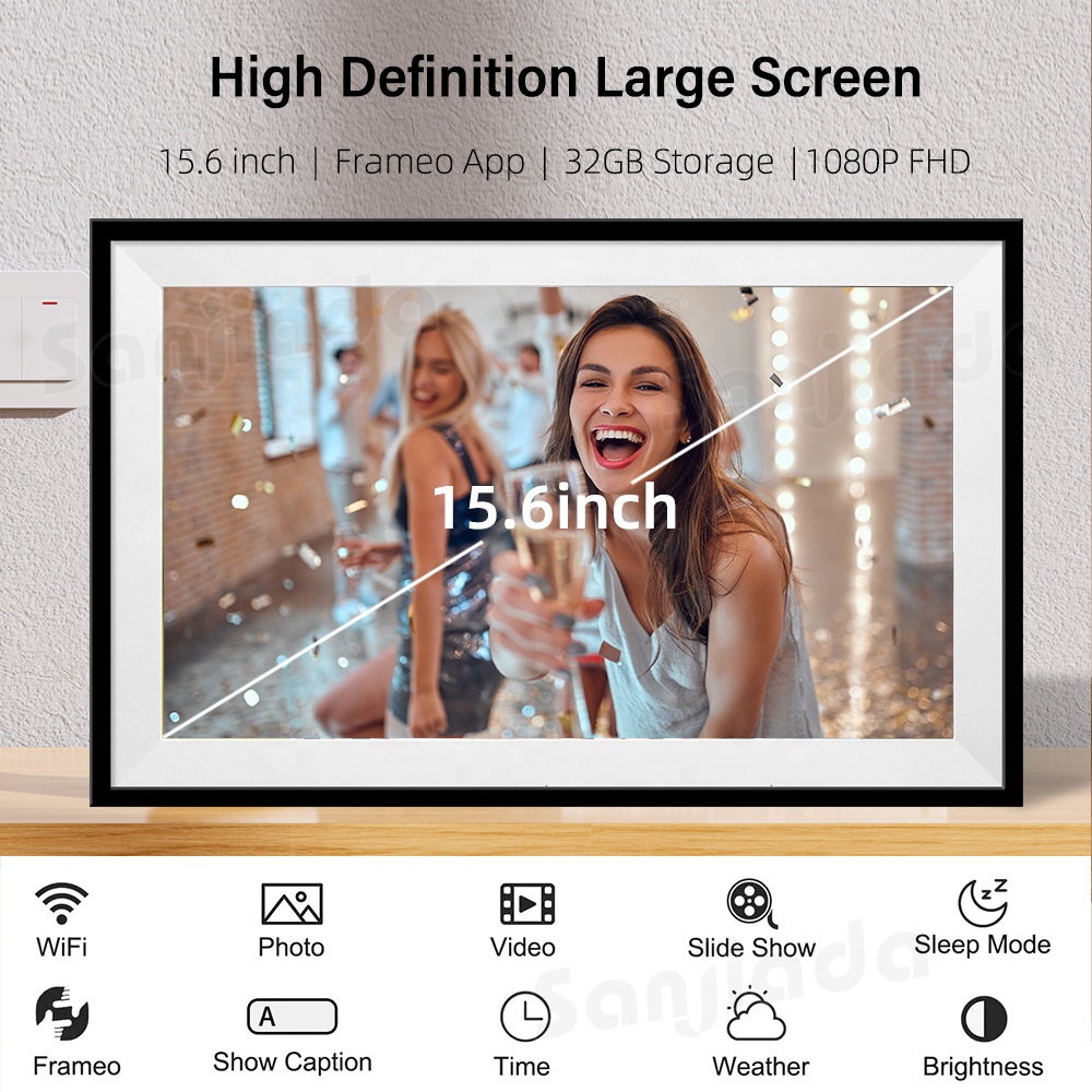 32GB Geniş Boyutlu Dijital Fot - Picture Frame incelemesi ve fiyatı