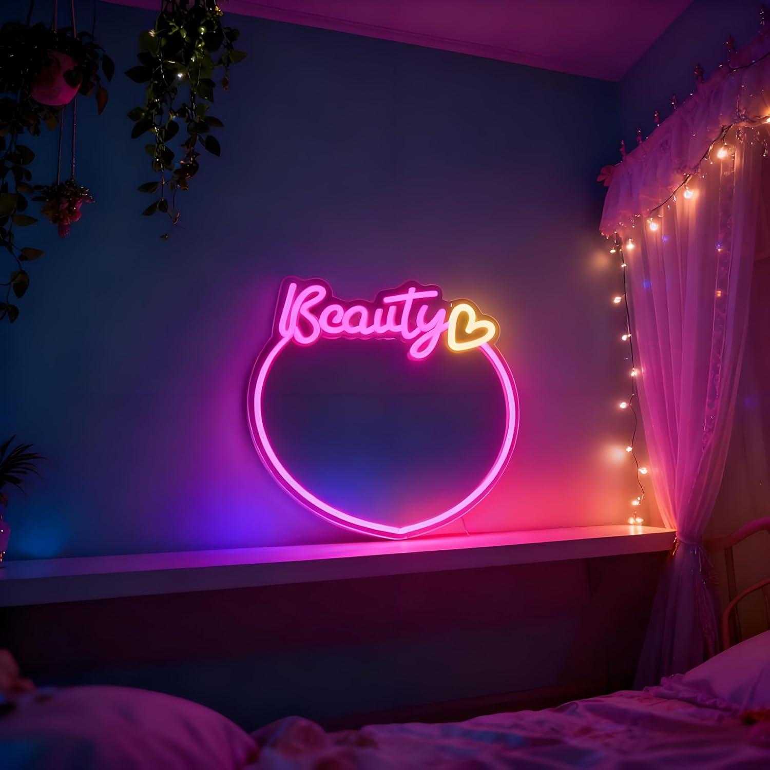 Güzellik Aynası Neon Tabelası, - Decorative Mirror incelemesi ve fiyatı