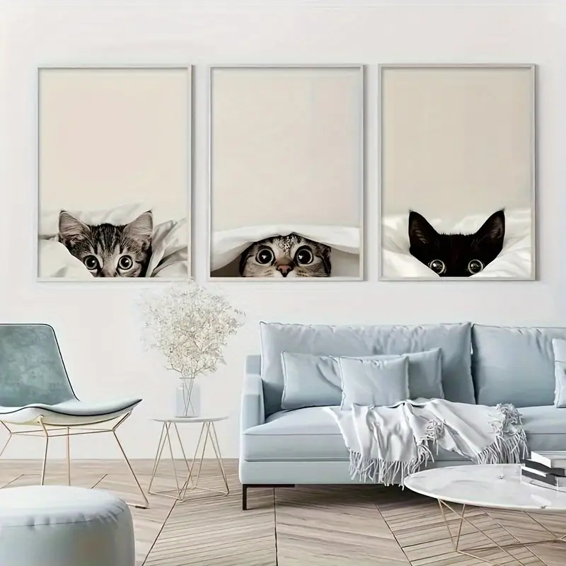 3 Parça Battaniyenin Altından  - Abstract Canvas Set incelemesi ve fiyatı