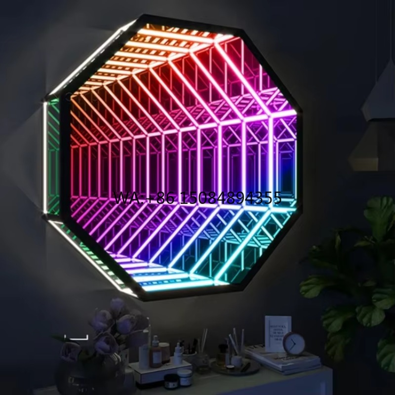 Sekizgen 3D Sonsuz Ayna Işık T - Decorative Mirror incelemesi ve fiyatı