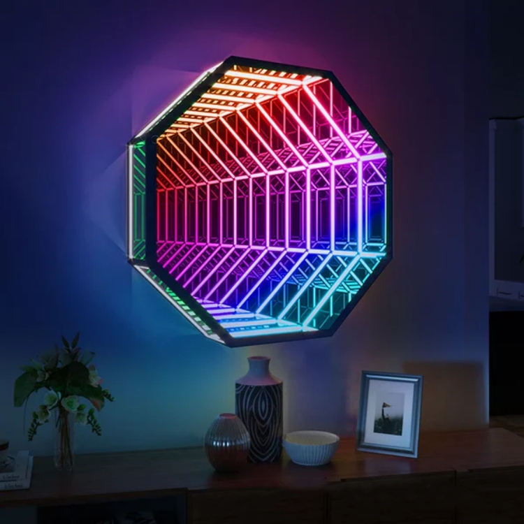 Sekizgen 3D Sonsuz Ayna Işık T - Decorative Mirror incelemesi ve fiyatı
