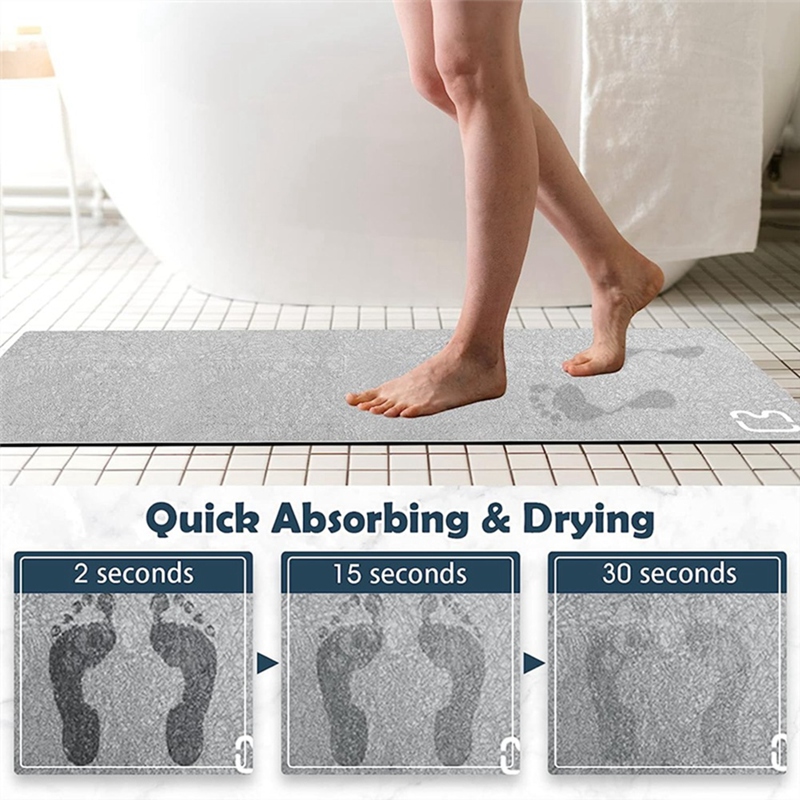 Banyo Yollukları Uzun Diatomit - Area Rug incelemesi ve fiyatı